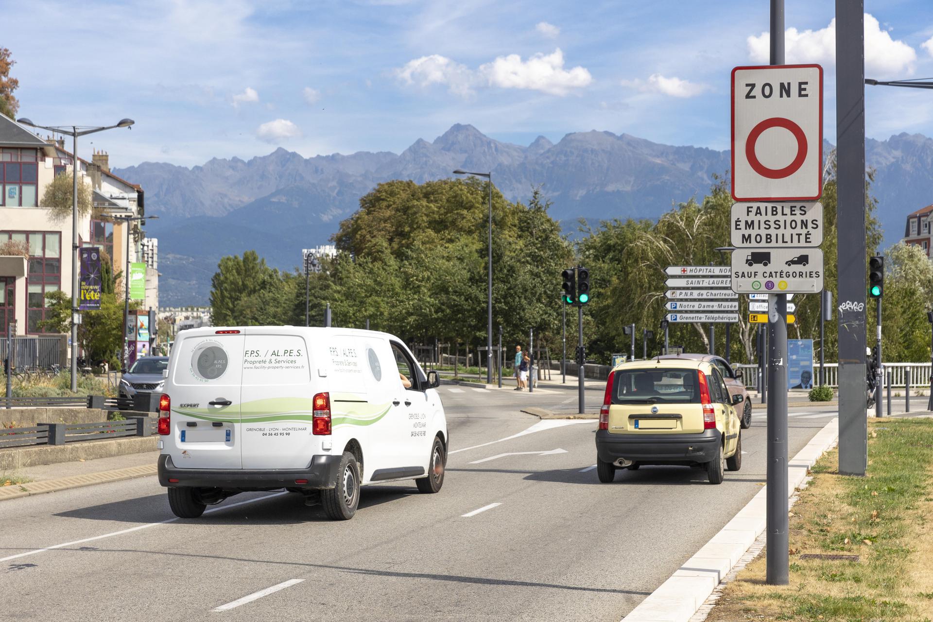 Zone à faibles émissions (ZFE) Grenoble Alpes Métropole
